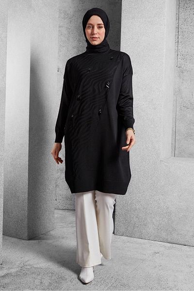 Alvina 44980 Model Knitwear Tunic