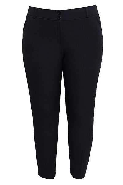 Alvina Large Size Skinny Leg Trousers 70717