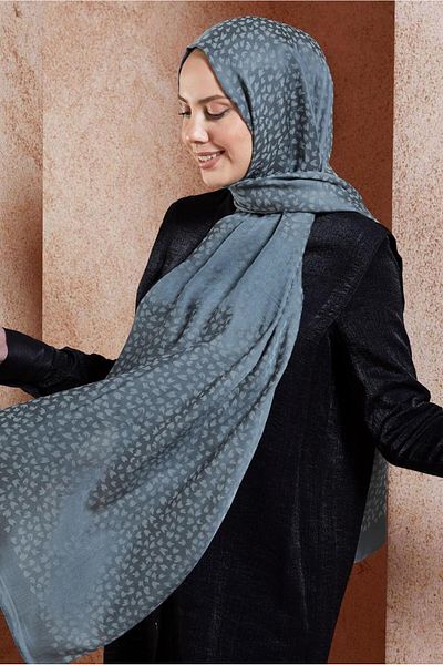 Alvina ALVİNA 8460 Μοντέλο Σάλι με σχέδιο