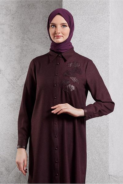 Alvina Long Embroidered Tunic - 45061