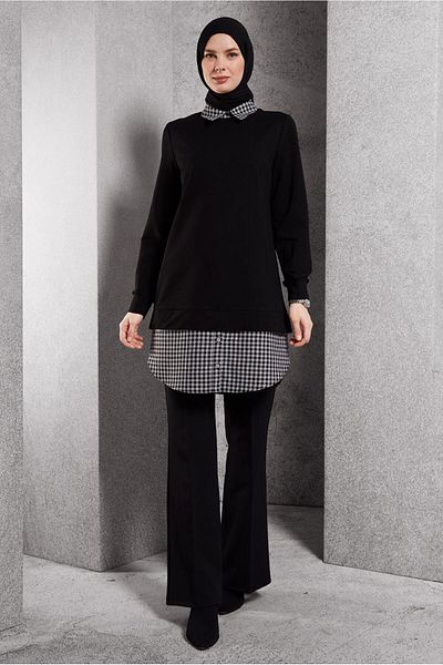Alvina Shirt Collar Tunic 45198