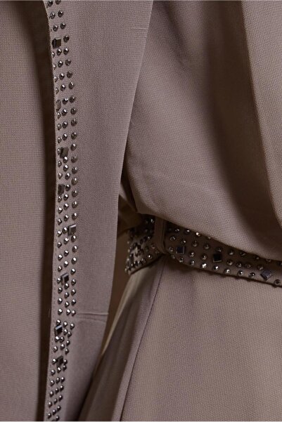 Alvina TAŞLI ŞİFON ABİYE ELBİSE 50211