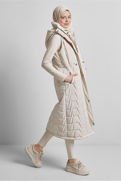 Alvina 90529 Model Hooded Vest