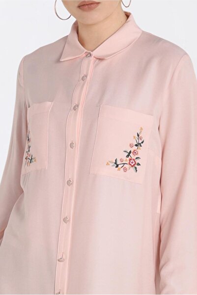 Alvina Embroidered Tunic with Pockets 4173