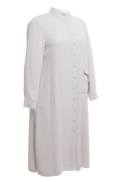 Alvina Plus Size Buttoned Tunic 44447