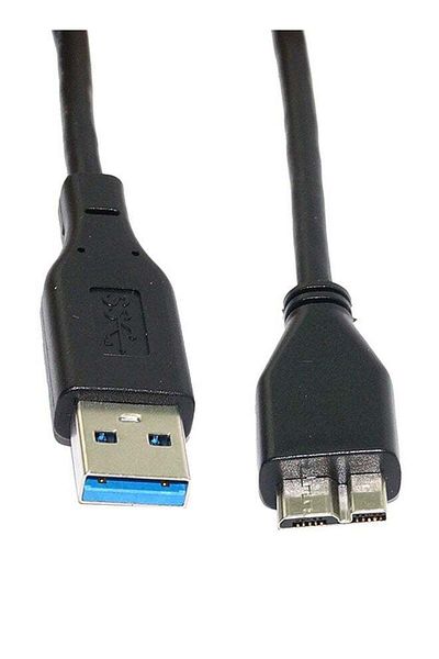 Generic كابل القرص الصلب USB 3.0 أسود