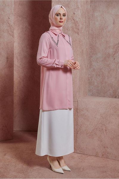 Alvina STONE PRINTED TUNIC 43920