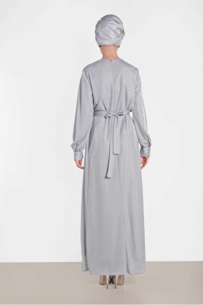 Alvina Glittered Belted Dress 4466