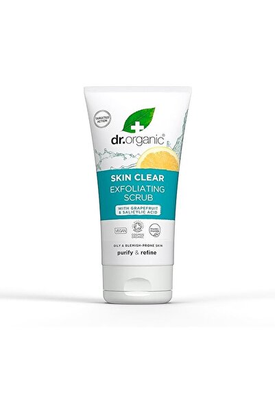 dr.organic مقشر 5 في 1 عضوي لتقشير البشرة بخلاصة شجرة الشاي - الجريب فروت وحم...