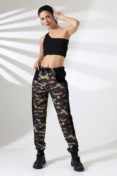 MOSRANİC Unisex Camouflage Street Style Sweatpants Ck 212
