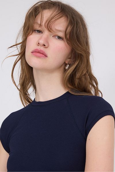 Addax Crew Neck Modal T-Shirt P4283-İ1