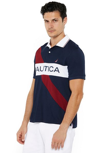 Nautica Lacivert Erkek Polo Yaka T-Shirt KR4512