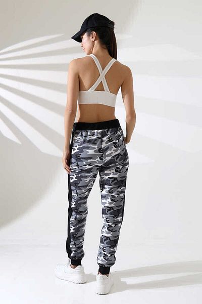 MOSRANİC Unisex Camouflage Street Style Sweatpants Ck 213