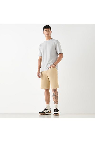 FAV Relaxed Fit Denim Shorts with Pockets