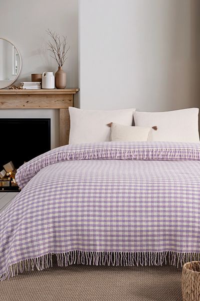 Eponj Home Single Acrylic Cotton Blanket Honey