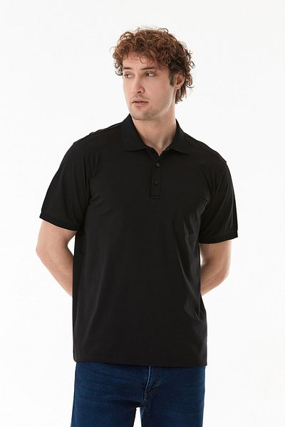 Fulla Moda Μπλουζάκι με γιακά πόλο με τσέπες