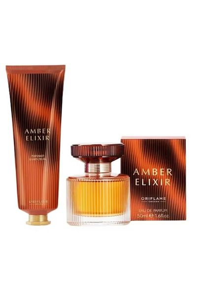 Oriflame Set Amber Elixir Ea (parfum 50,crema maini 75)