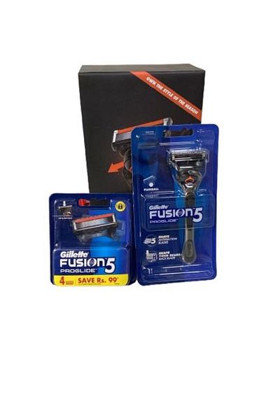 Gillette Set Sold as Fire with Fusion 5 Proglide Flexball Board