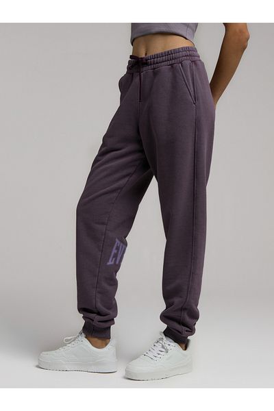 EVERLAST Pantaloni de sport pentru femei Bronx 1910 oversize violet