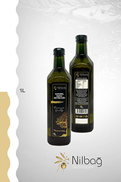 NİLBAĞ ZEYTİNYAĞLARI Ayvalık Natural Sızma Zeytinyağı 1lt Pet