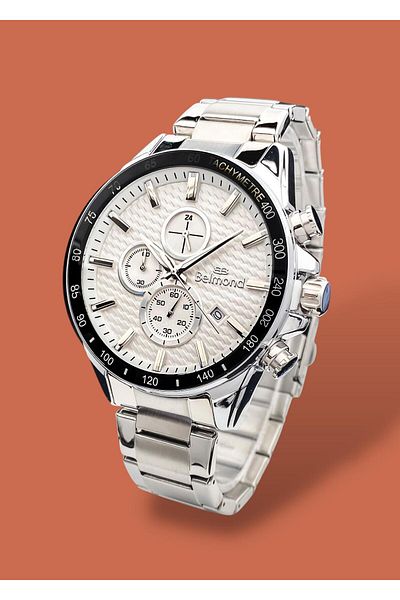 Belmond Original Functions Active 5 Atm Waterproof Steel Band Men's Wristwatch