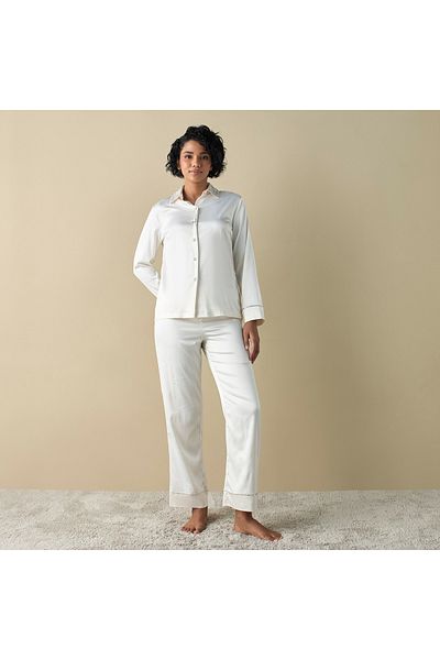 FAV Embellished Shirt and Pyjamas Set