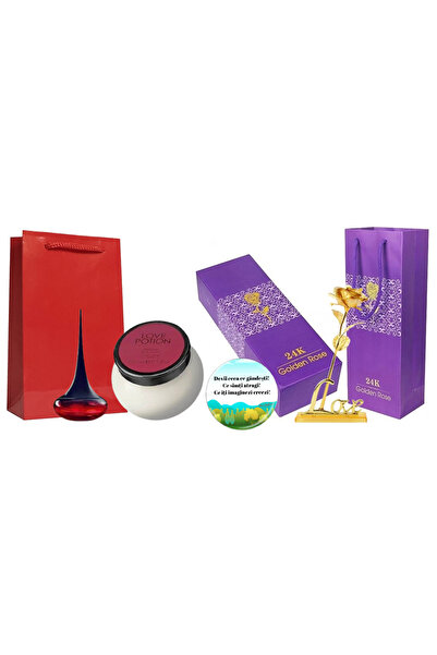 Oriflame Set cadou pentru Ea, parfum de femei Love Potion, crema corp, tranda...