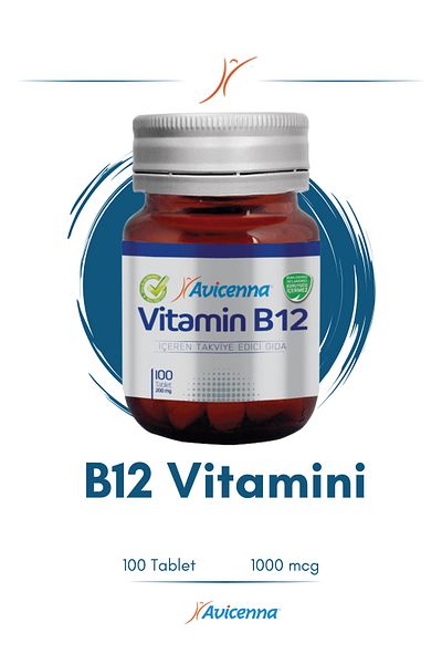 Avicenna Avıcenna Vitamin B12 - 1000 mcg Tablet