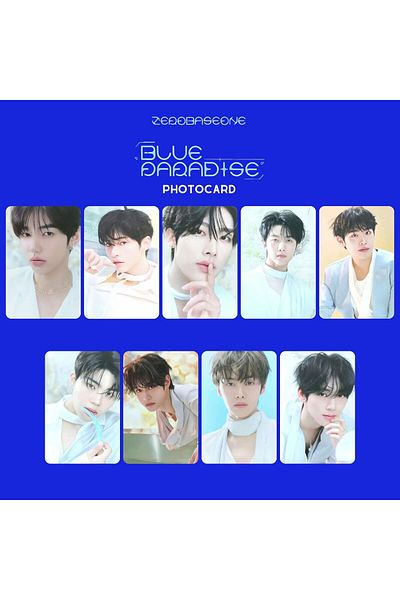Kpop Dünyasi Zerobaseone'' Blue Paradise'' Blue Ver. Pc Set