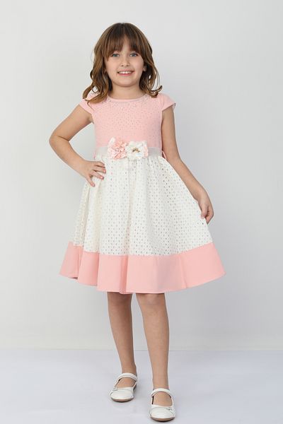e-çocuk Φόρεμα κοριτσιού Rhinestone Flower 26087
