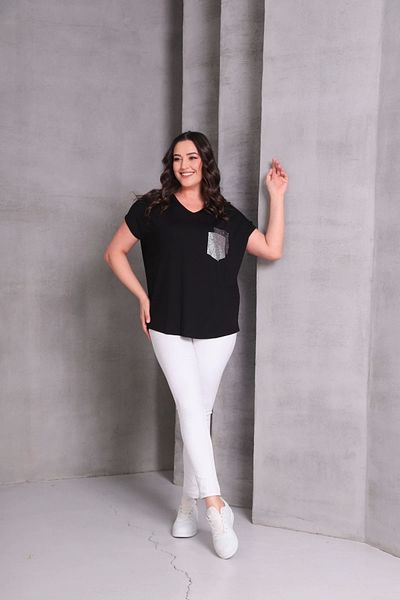 aytemas Pocket Stone Printed Blouse
