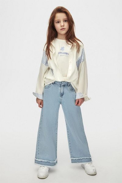 nk kids Girl's T-Shirt Ecru Model 38421