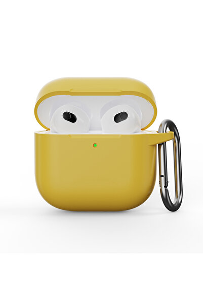 PSGT Airpods Nesil 4 Uyumlu Kılıf Silikon Kapak Arka Koruma Kabı Koruyucu Kılıf