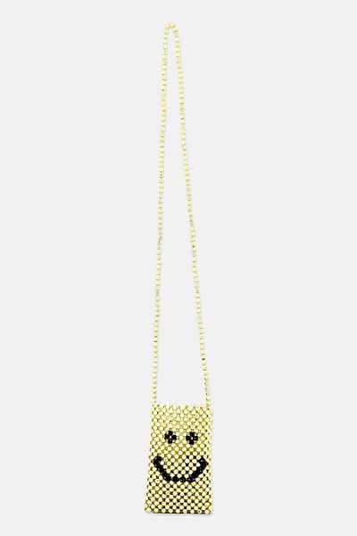 Moda Luxe Women Miley Cell Phone Crossbody 17 H x 11 L x 1 W cm, Gold