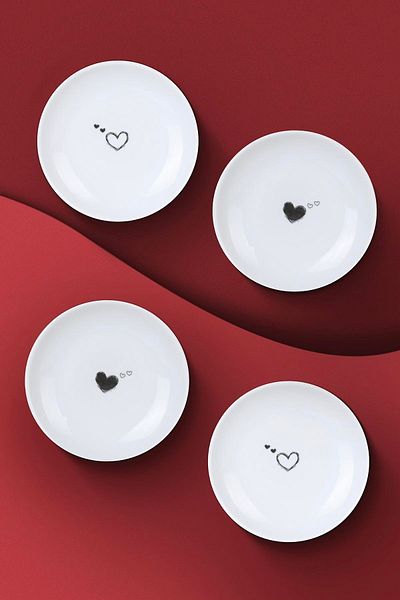 Kütahya Porselen Kütahya Porselen Pretty 4 Piece 10 cm Plate