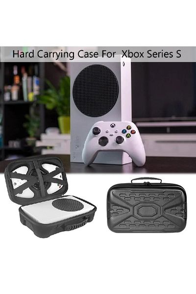 FlashHawk Large Capacity Dustproof Shockproof Storage Bag for Xbox Series S