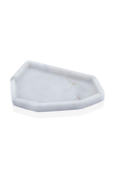 SETABIANCA Little Evza - Marble Geometric Plate