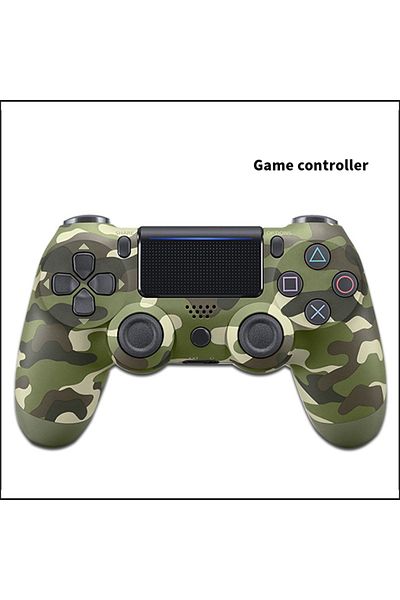 COOYA Wireless Game Joystick Controller for PS4,Highly Sensitive,Comfortable,Camouflage Green