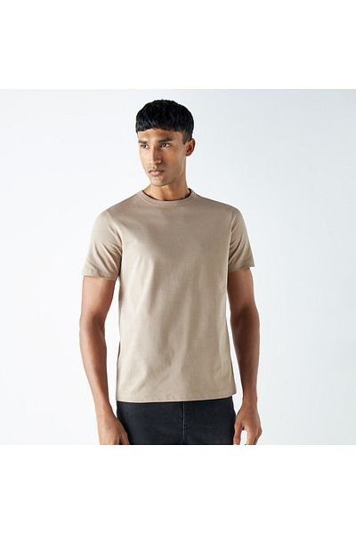 FAV Crew Neck T-shirt with Short Sleeves