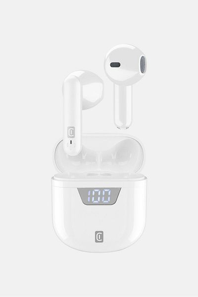 Cellularline Seek Pro Wireless Bluetooth Earbuds, White