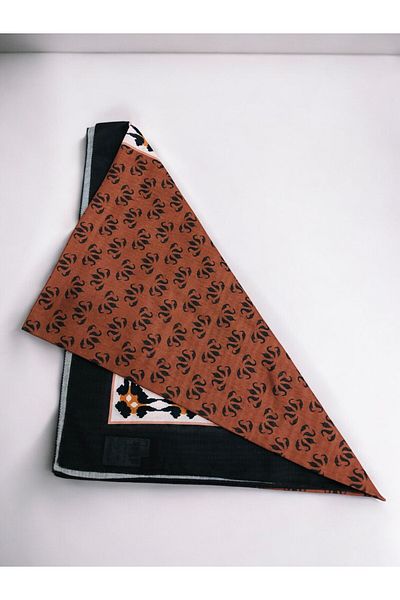 Akel Patterned 5 Patterns Polyester Shawl