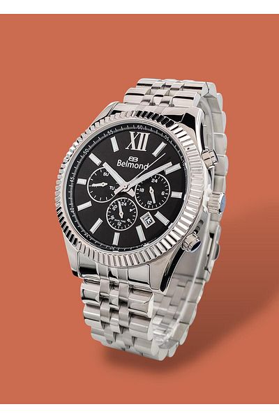 Belmond Original Functions Active 5 Atm Waterproof Steel Band Men's Wristwatch