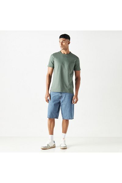 FAV Crew Neck T-shirt with Short Sleeves