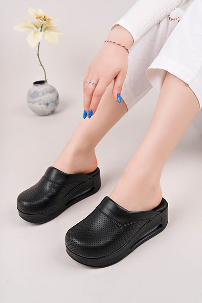 DRMOON Women's Airmax Sole Orthopedic Sabo Doctor Nurse Hospital Slippers