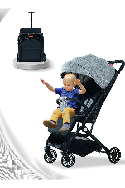 Ma Baby عربة أطفال، عربة سفر سهلة الطي، عربة خفيفة الوزن لحديثي الولادة