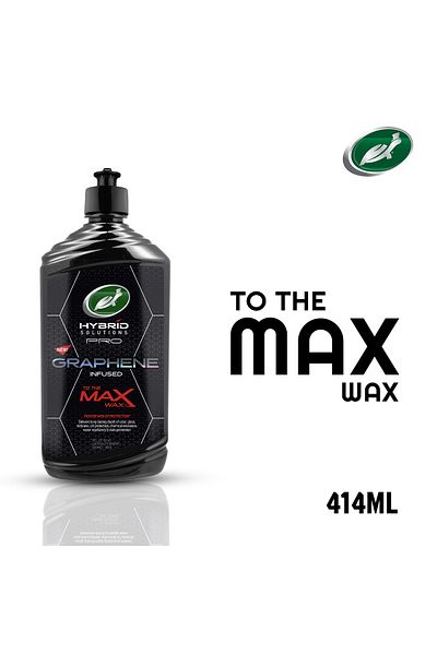 Turtle Wax Hybrid Solutions Pro Car Wax Graphene Infused Max Wax 414ml Tighter Web Of Protection