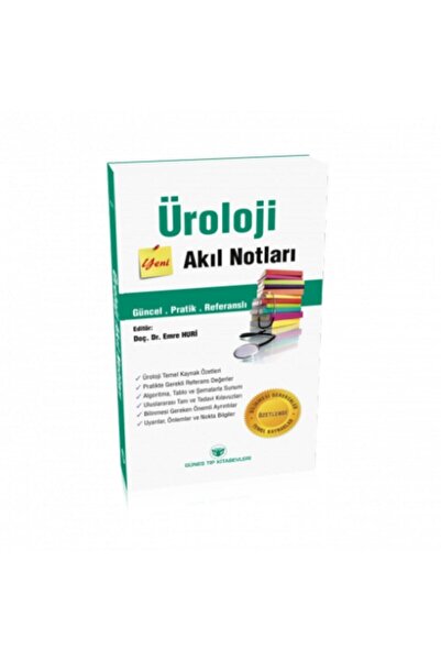 Güneş Tıp Kitabevleri Üroloji Akıl Notları