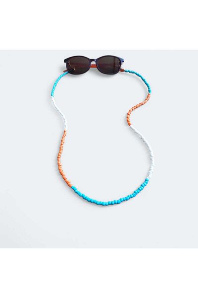Hobi Tanesi Orange Blue Sunglasses Strap - Glasses Strap
