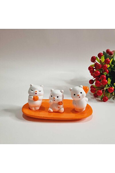 Çapaart Sevimli turuncu ayi