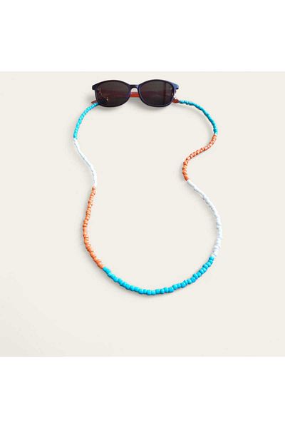Hobi Tanesi Orange Blue Sunglasses Strap - Glasses Strap